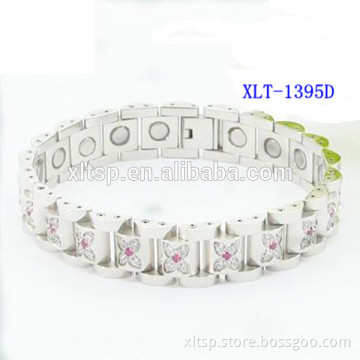 Charming crystal bracelet high quality bio magnetic energy bracelet